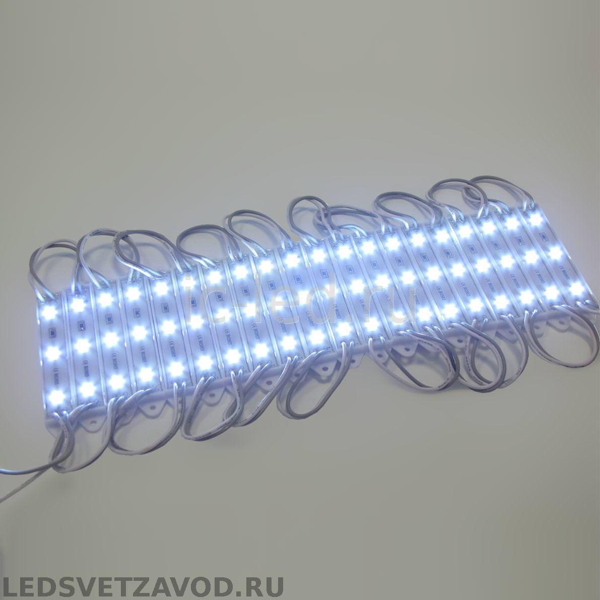 Светодиодный модуль 2835 три диода. Классика, которая работает годами